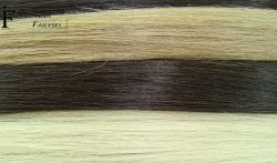 Donor hair for hair extensions